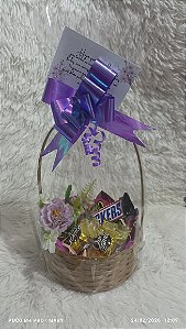 Cestinha chocolate