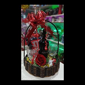 Cesta vinho