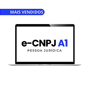 Renovação Certificado Digital e-CNPJ A1 com validade de 1 ano