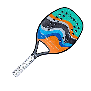 Raquete Beach Tennis Emit Sports Wave Carbon 3K