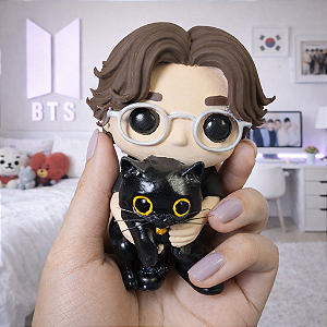 Suga Bts Com Seu Gatinho Tang | Custom Pop (SOB ENCOMENDA)