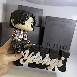 Letreiro SUGA BTS- Agustd | Nome + Custom Pop (SOB ENCOMENDA)