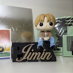 Letreiro Jimin BTS | Nome + Custom Pop (PRONTA ENTREGA)