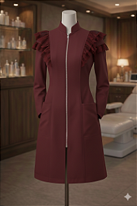 JALECO FEMININO IVY (COM RENDA)