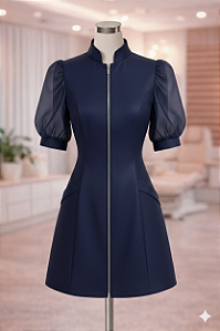 JALECO FEMININO CALLA (COM RENDA)