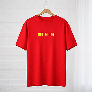 Camiseta Overside Off White Premium
