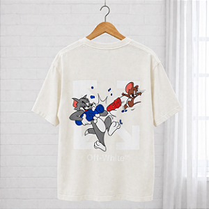 Camiseta Algodão Off White