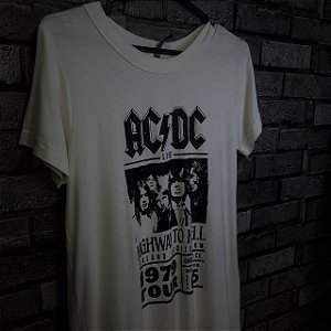 Camiseta Algodão AC/DC M