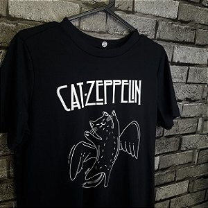 Camiseta Algodão Cat Zepplin M