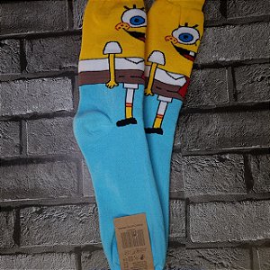 Par de Meias Bob Esponja