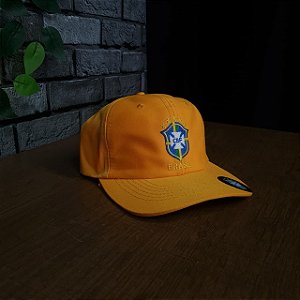 Boné Seleção Brasileira Amarelo