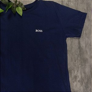 Camiseta Algodão Hugo Boss