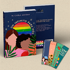CD2 - Livro Um Infinito Para Nós - Edição PRIDE + 4 marcadores