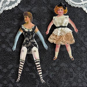 Broches de papel articulados