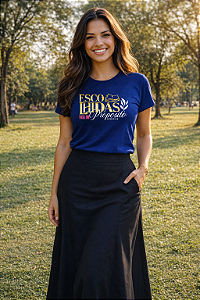 Camiseta Baby Look Feminina -Escolhidas para um Propósito