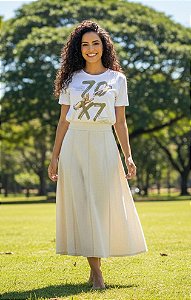 Camiseta Baby Look Feminina - 70x7