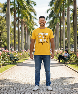 Camiseta Masculina Tradicional- Inconformados com o Mundo