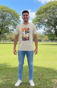 Camiseta Masculina Tradicional- Benção