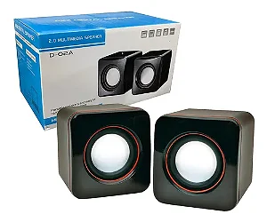 Caixa de Som para PC Mini Digital Speaker Preta