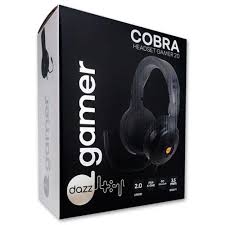 Headset Gamer Dazz Cobra com Microfone e Conexão P2 3,5mm