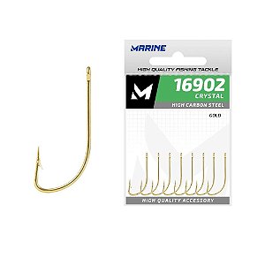 Anzol Cartela Marine 16902 Gold N° 02