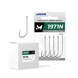 Anzol Cartela Marine 1971N Nickel N° 06