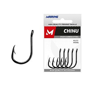 Anzol Cartela Marine Chinu Black N° 09
