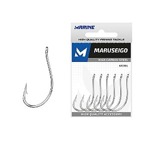 Anzol Cartela Marine Maruseigo Nickel N° 06