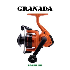 Molinete 3 Rolamentos Maruri Granada Laranja