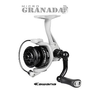 Molinete 3 Rolamentos Maruri MICRO Granada Branco