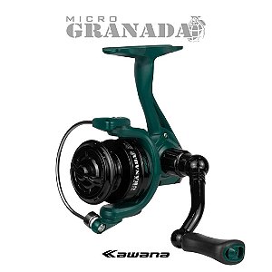 Molinete 3 Rolamentos Maruri MICRO Granada Verde Camuflado