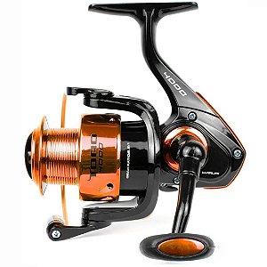 Molinete 6 Rolamentos Maruri Toro 4000 Laranja