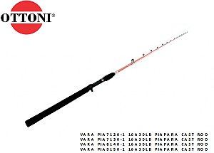 Vara Carretilha Interiça Ottoni Piapara Cast 1,50m