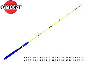 Vara Molinete Inteiriça Ottoni San Gabriel 1,60m 50-80lb