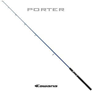 Vara Molinete Inteira Kawana Porter 1,68m 40lbs S561 Azul