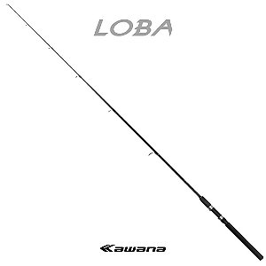 Vara Molinete Inteira Kawana Loba 1,68m 30lbs S561 Preto