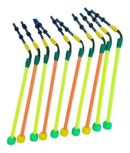 Ponteira Inteligente Dedo Duro Pc 25 Un Amarelo/Laranja