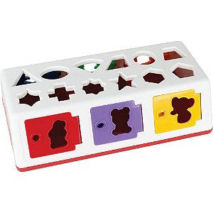 Brinquedo Educativo CAIXA-ENCAIXA a Partir de 1ANO