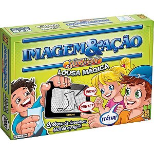 Jogo de Tabuleiro Imagem e Acao JR. Lousa Magica