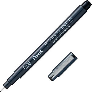 Caneta Nanquim Tecnica Preta Ponta 0,05MM CX.C/12