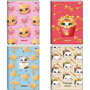 Caderno Brochura 1/4 Capa Dura FLUFFY 80FLS. PCT.C/05