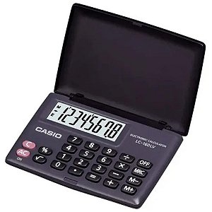 Calculadora de Bolso 8 Digitos C/TAMPA Preta (4971850094296)