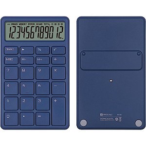 Calculadora de Mesa 12 DIG. AZ SOLAR/BATERIA PC110