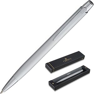 Caneta Esferografica Berna Esfera Prata