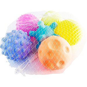 Brinquedo para Bebe para Banho Esferas 6PCS Sortido