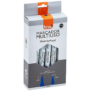 Caneta para CD 2.0MM Retro Ponta Dupla 2.0/0.4MM AZ CX.C/12