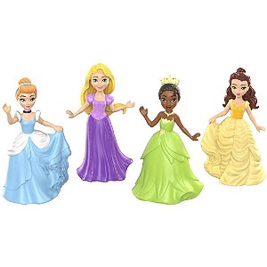 Boneca Disney Princesas Mini Bonecas 10CM Sortido