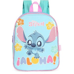 Mochila Infantil STITCH Verde P