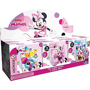 QUEBRA-CABECA Madeira Minnie Mini 10 Pecas DP.C/06