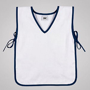 Avental Escolar Liso Azul 39X76CM
